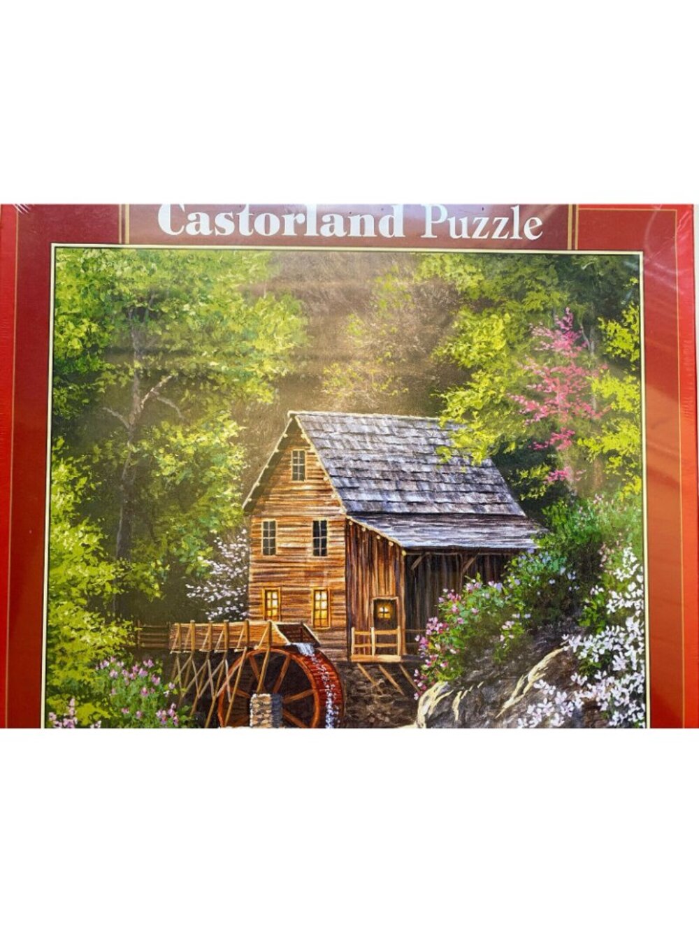 Castorland Jigsaw Puzzle 1000 SPRING MILL 27"x18.5" Brand New Sealed C-104055 - Picture 2 of 8